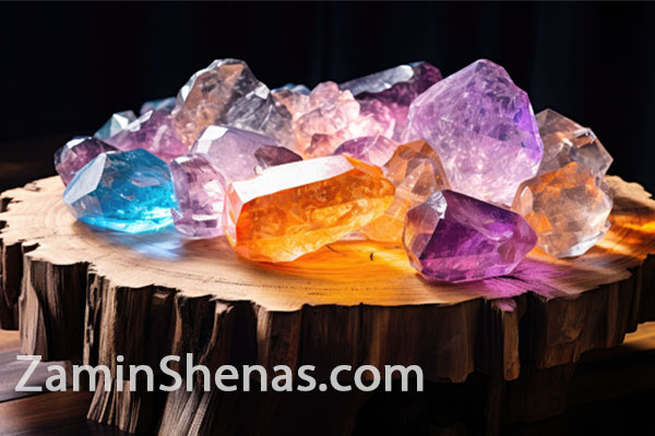 خرید سنگ قیمتی تراش نخورده در کرج | زمین شناس